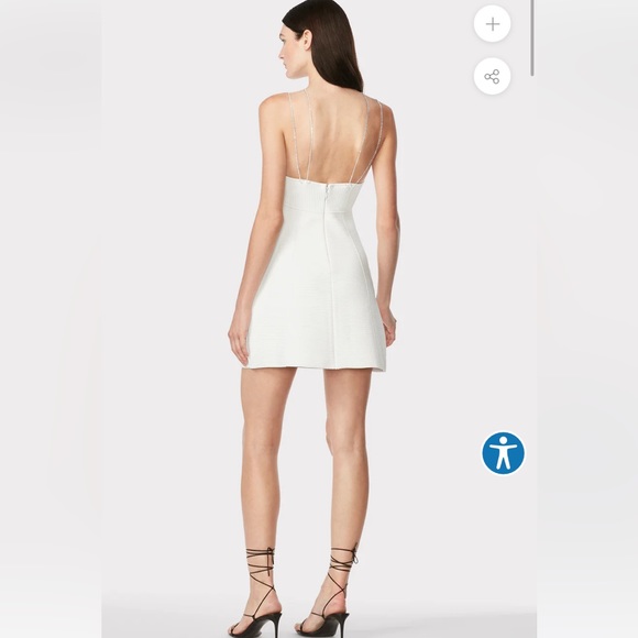 HERVÉ LÉGER
Crystal-embellished ribbed-knit mini dress - Picture 4 of 8